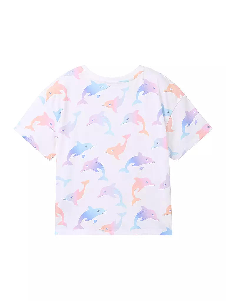 TOM TAILOR Mädchen T-Shirt  weiss