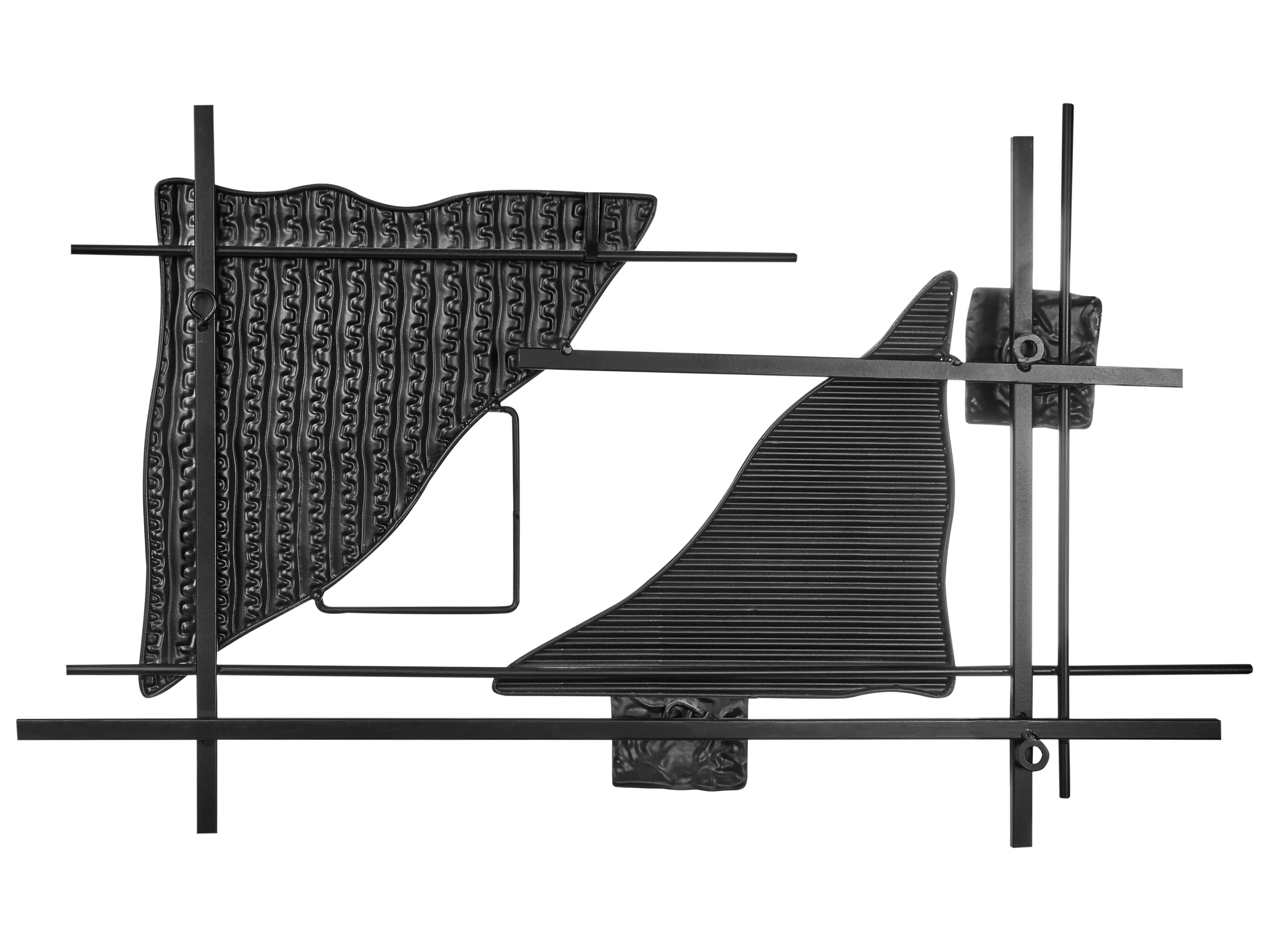 Wanddecoratie PORTMARNOCK Metaal 45 cm Meerkleurig