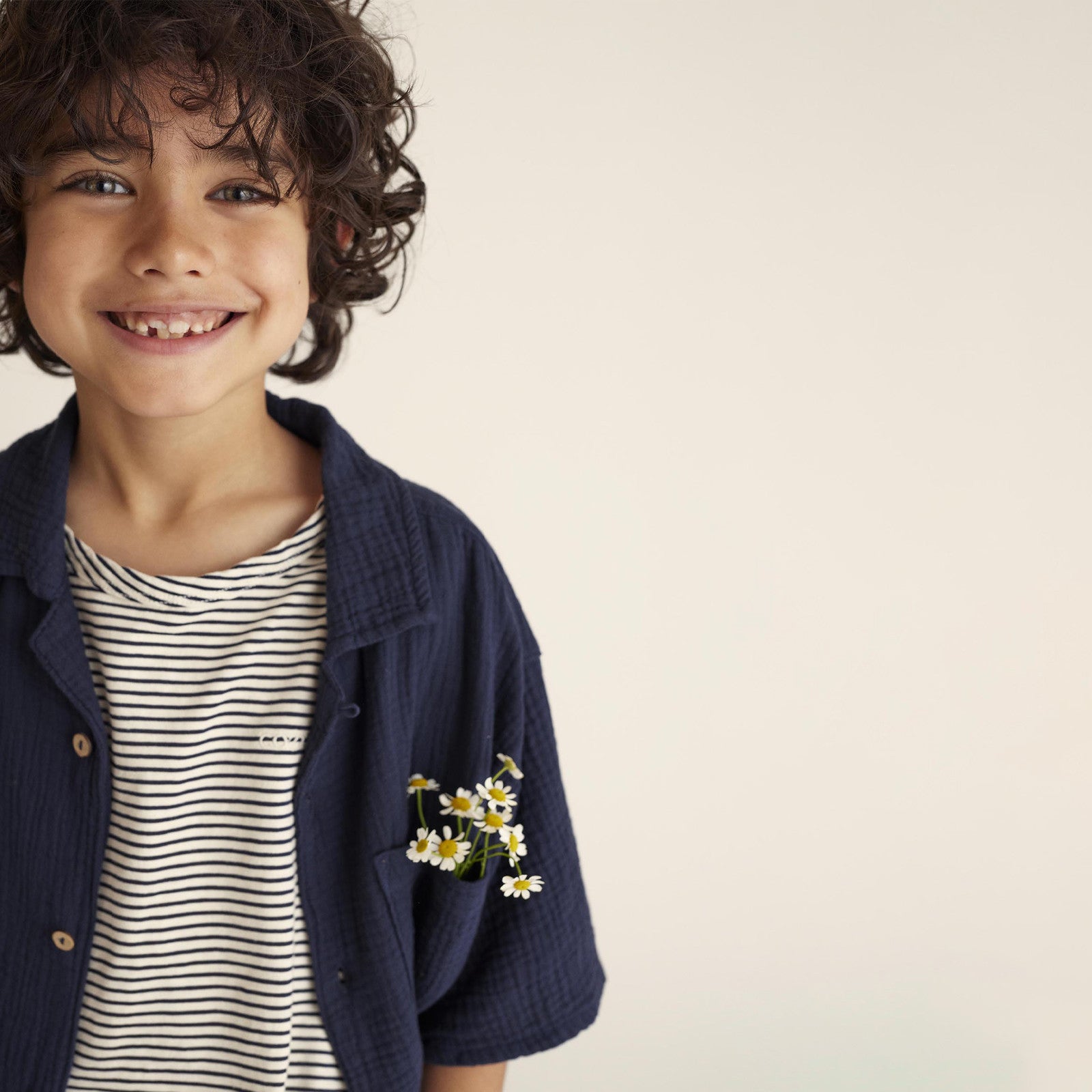 Hemd Abel Navy