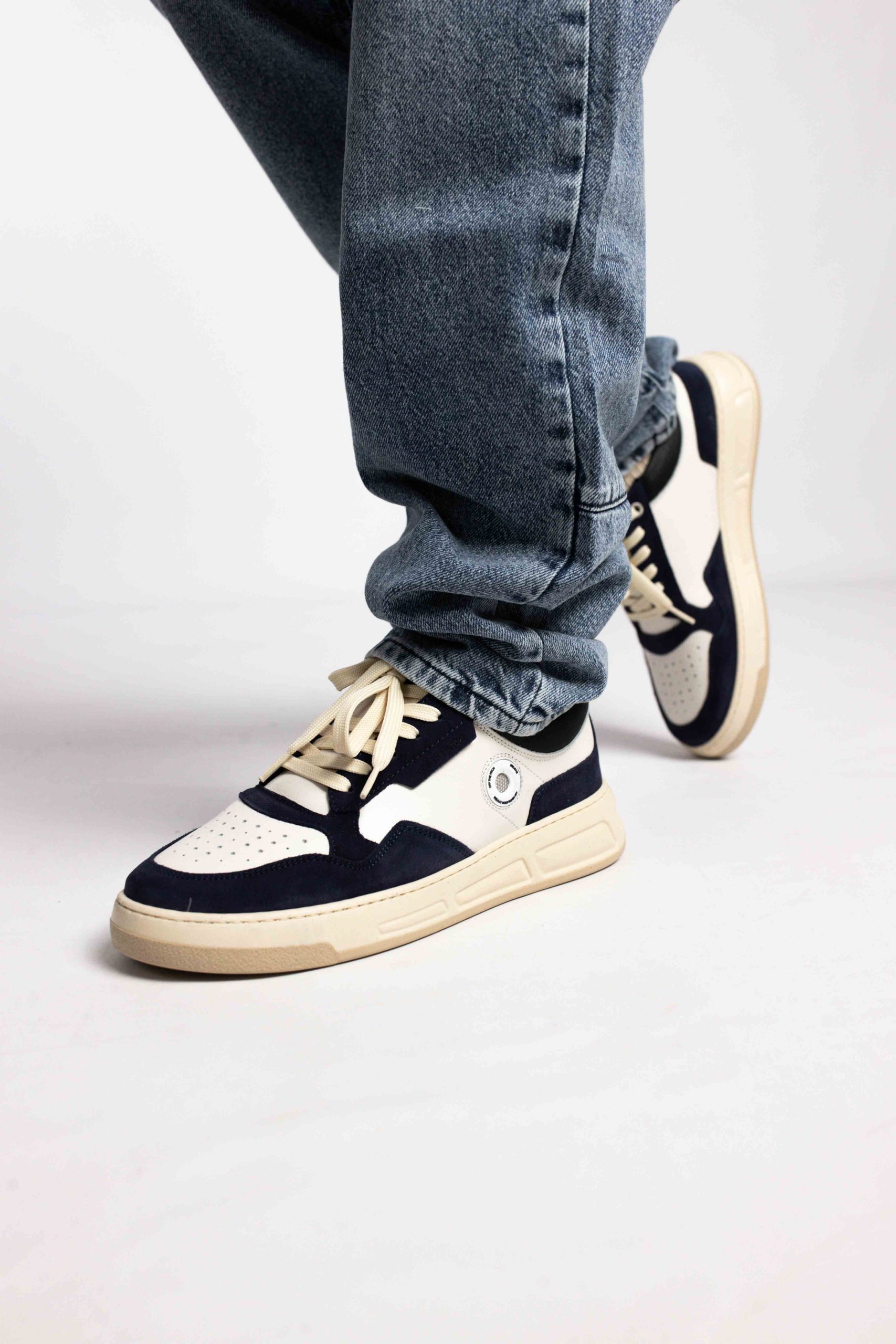 Off The Pitch Breathe Sneakers Heren Blauw/Beige