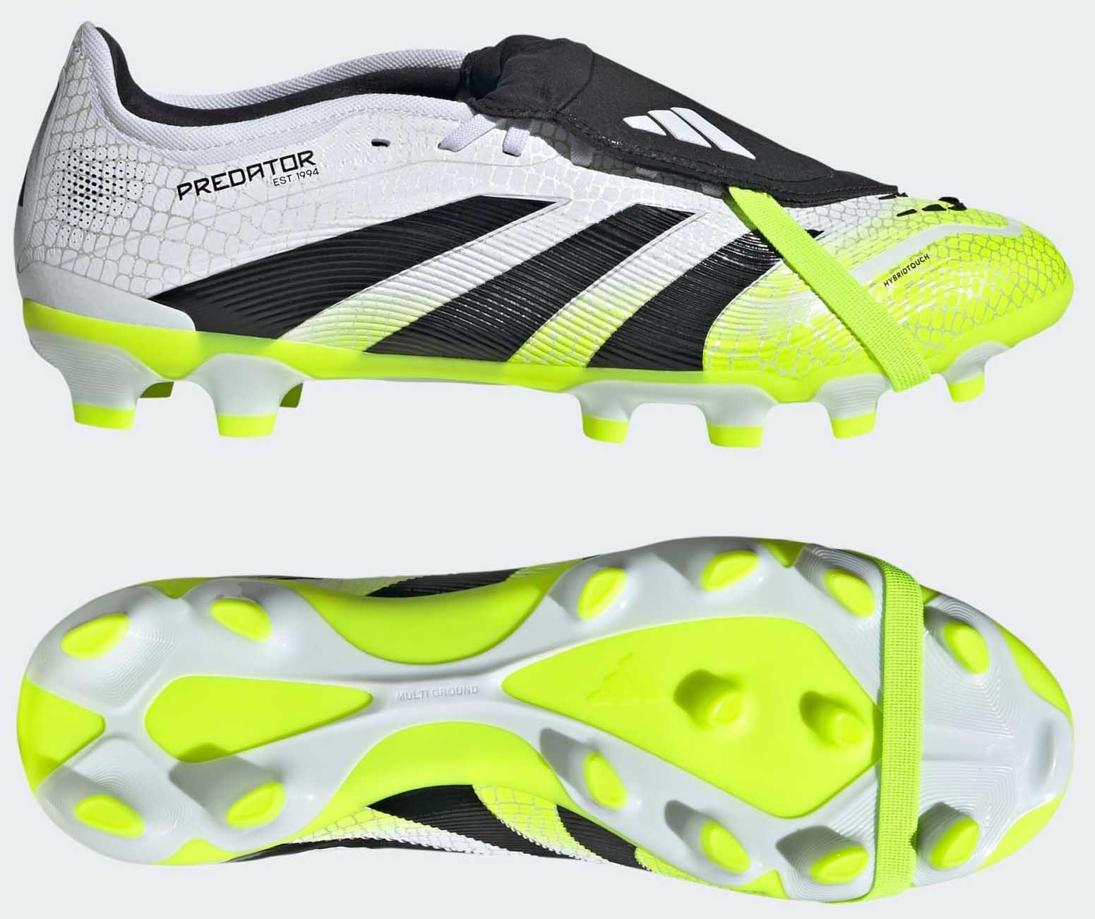Predator Pro FT MG Cloud White/Core Black/Lucid Lemon