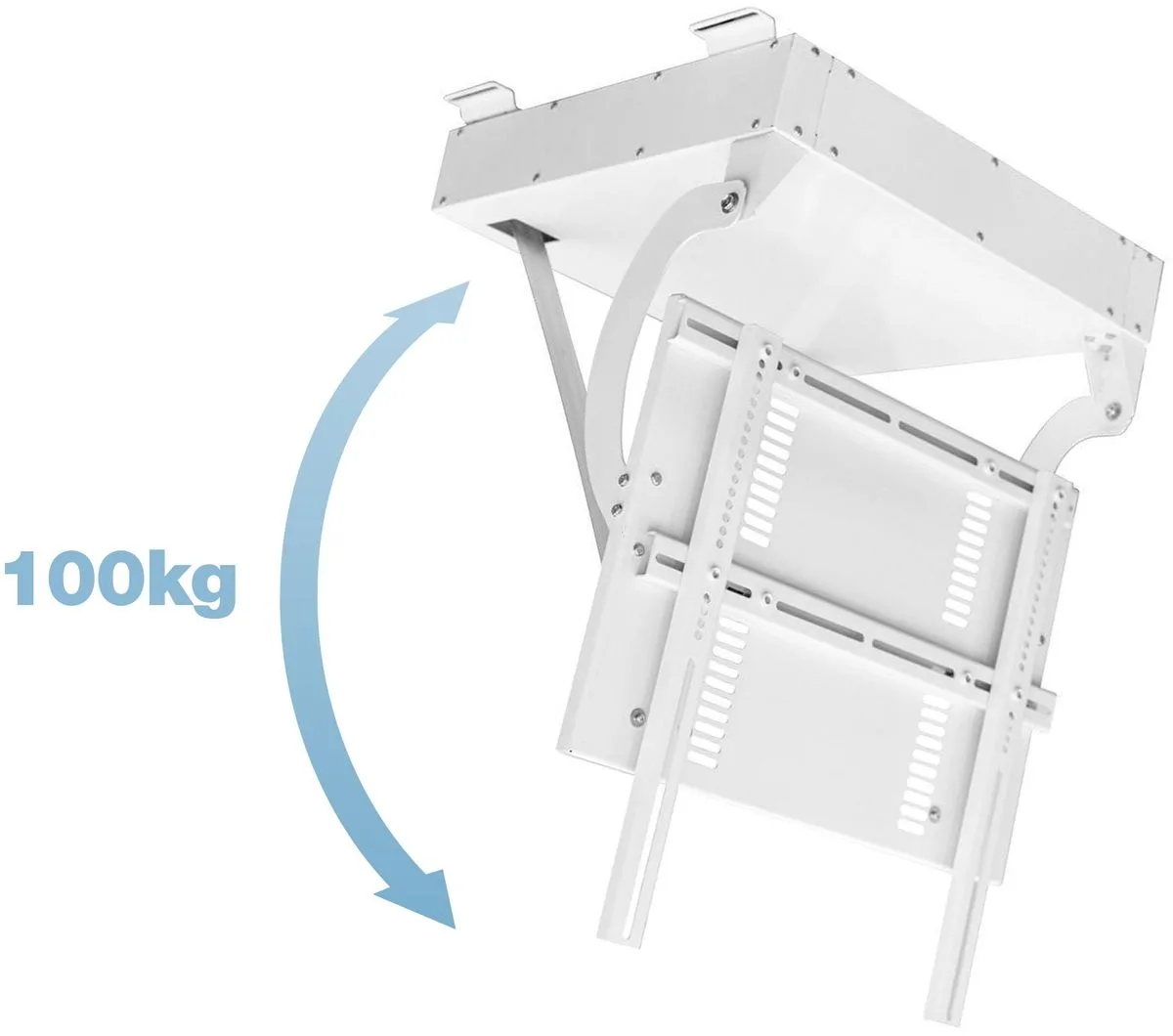 Multibrackets M Motorized Ceiling Mount Pro SD Supports TV