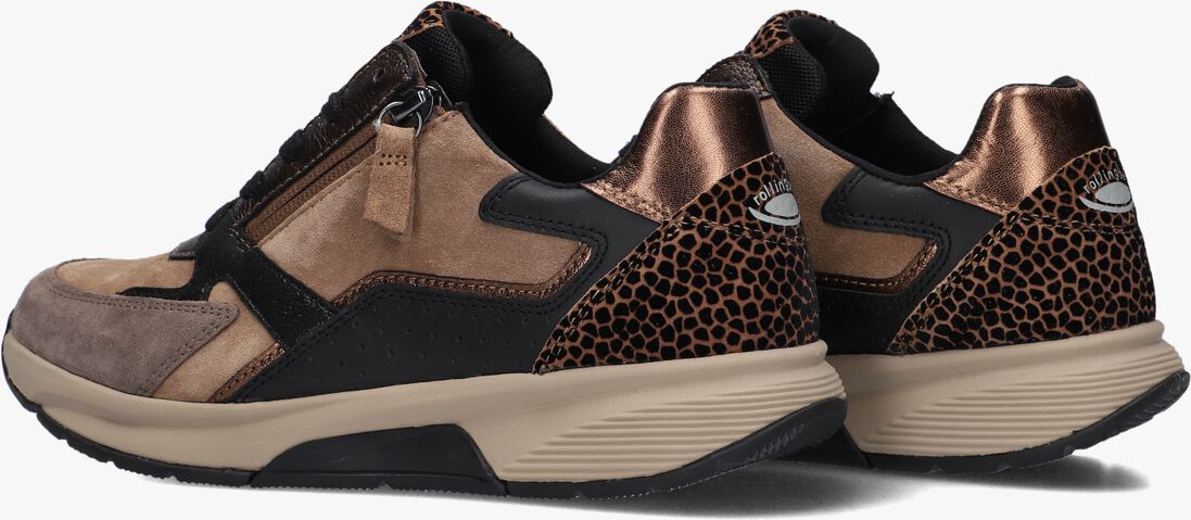 bruine gabor lage sneakers 878