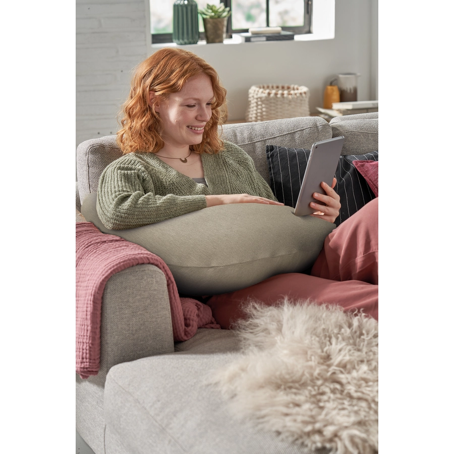 THERALINE Der Bambusmond Lehmgrau Bamboo Collection