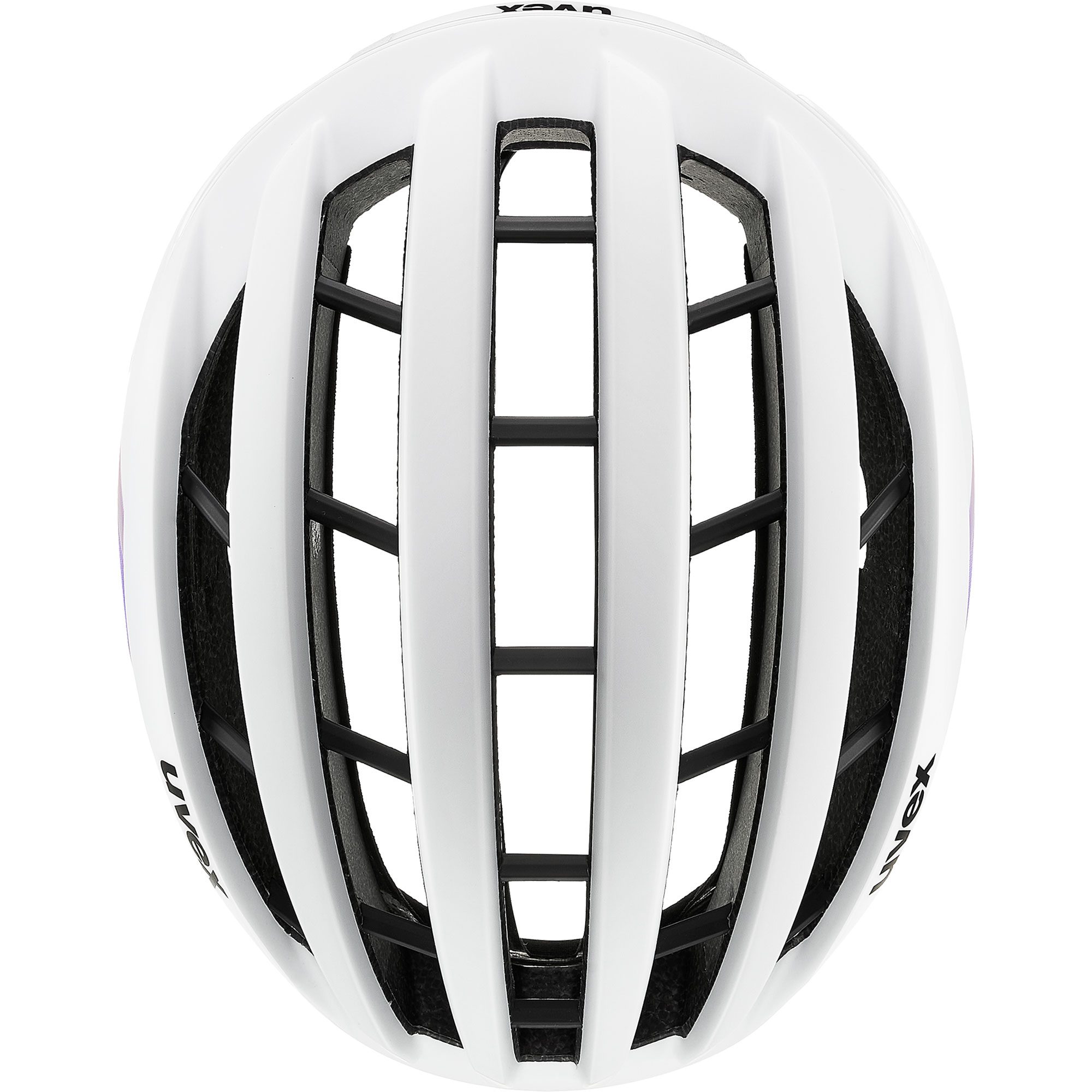 Uvex Surge aero MIPS Fahrradhelm white-lilac apricot matt