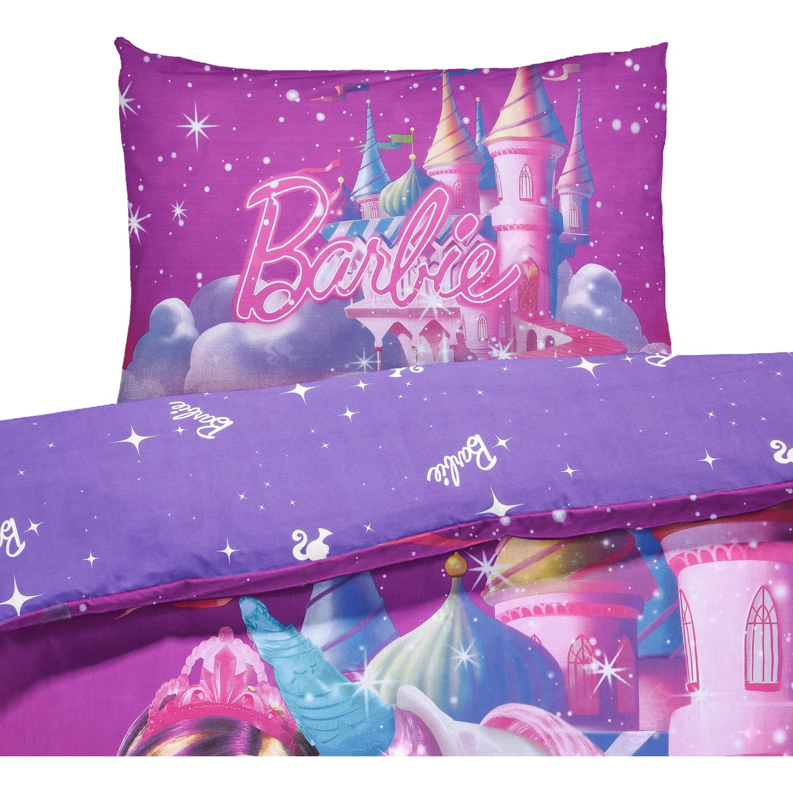 Bettwäsche Renforcé Barbie lila