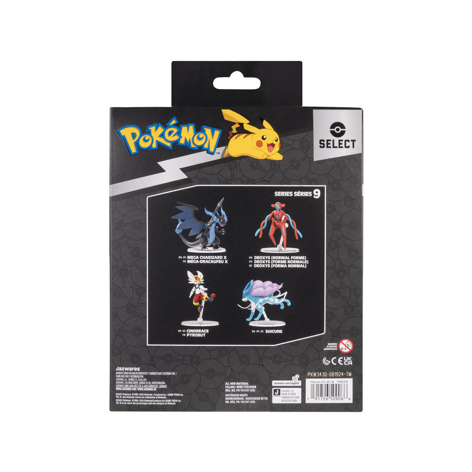 Pokémon Trainer Team Series Deoxys figuur - 15 cm