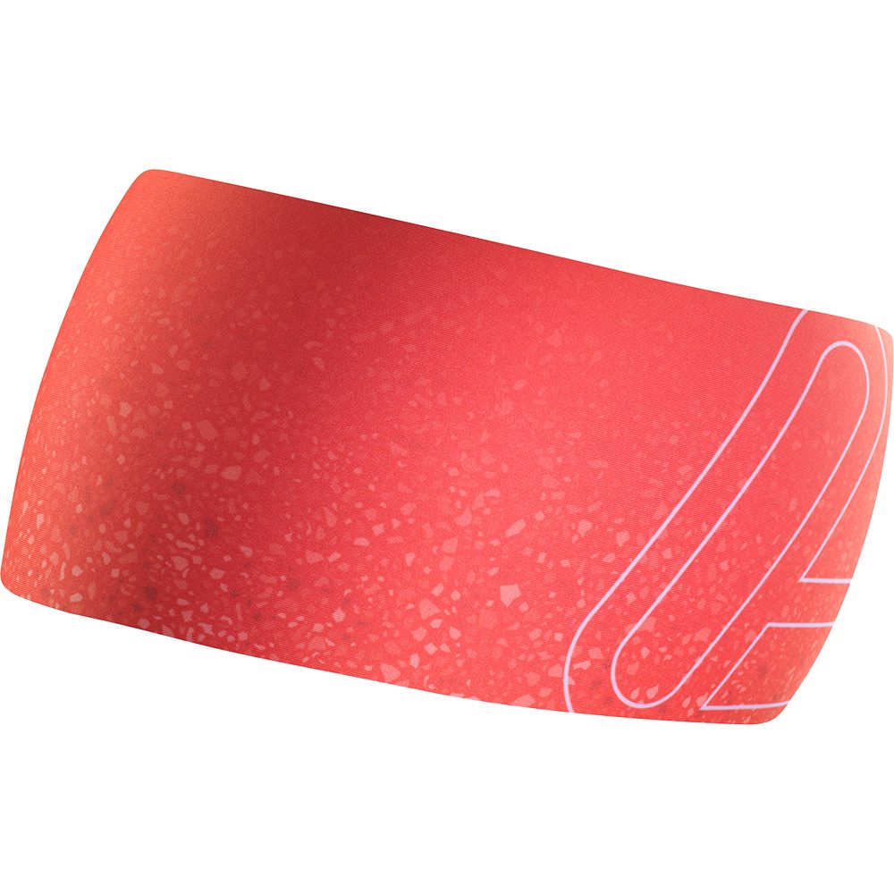 Löffler Elastic Open Cut Stirnband fire opal