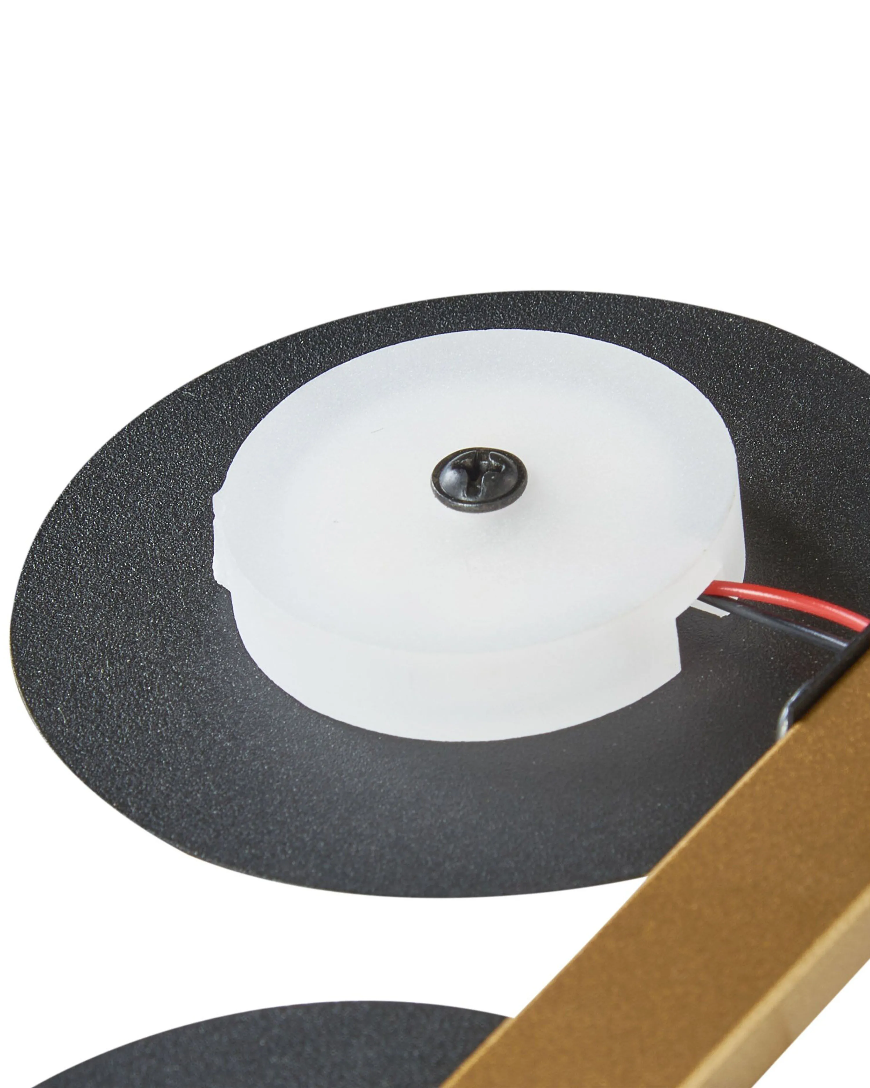 LED wandlamp PARITA Metaal Zwart