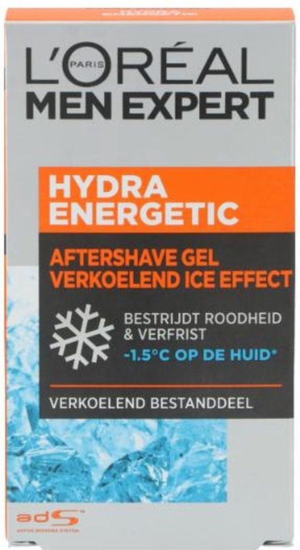 L’Oréal Men Expert Hydra Energetic Ice Effect Aftershave - Gel