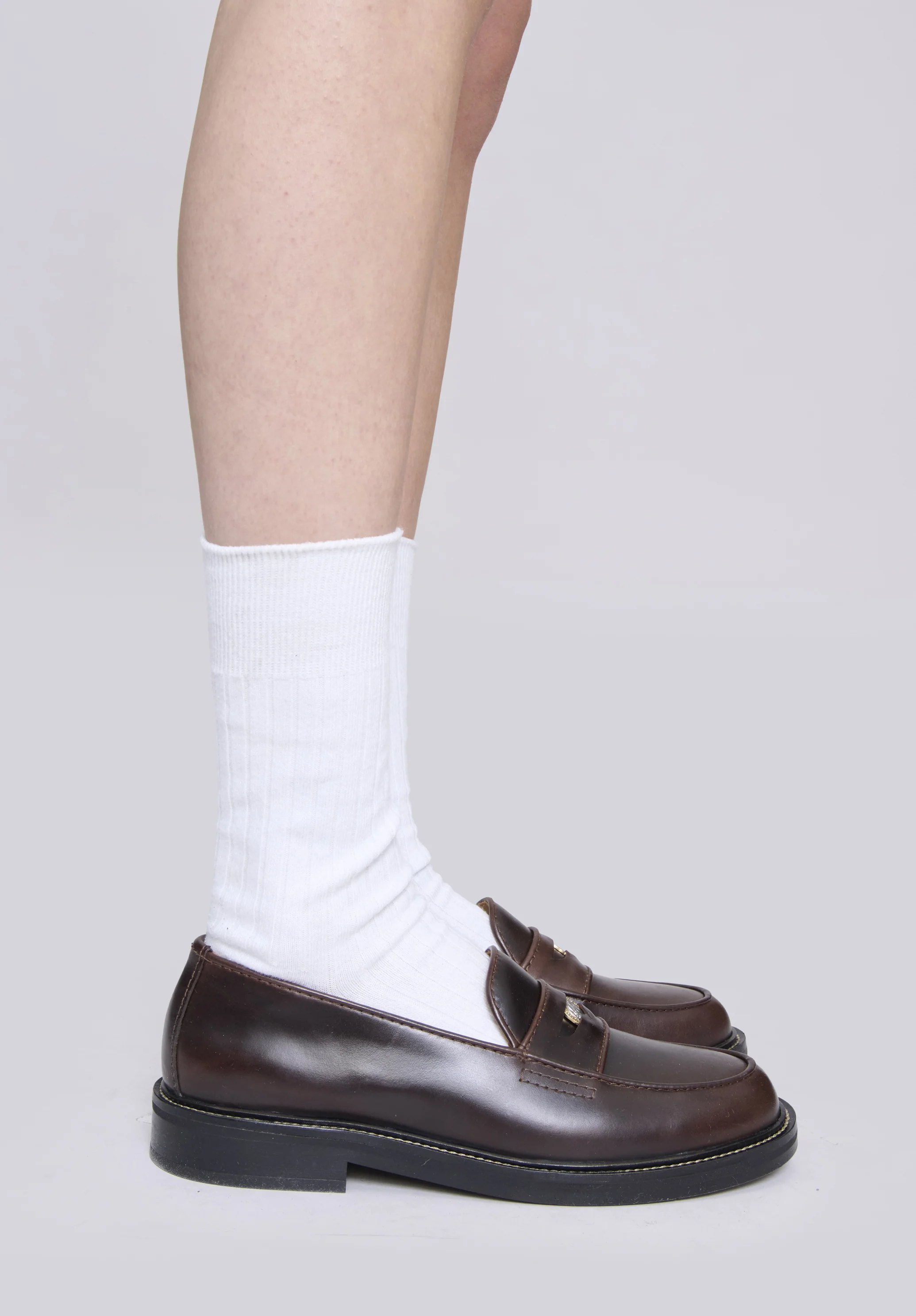 mocassins marc jacobs f - Marron fonce