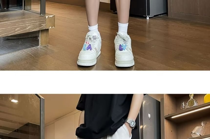 Cowpow - Mid Rise Plain Shorts