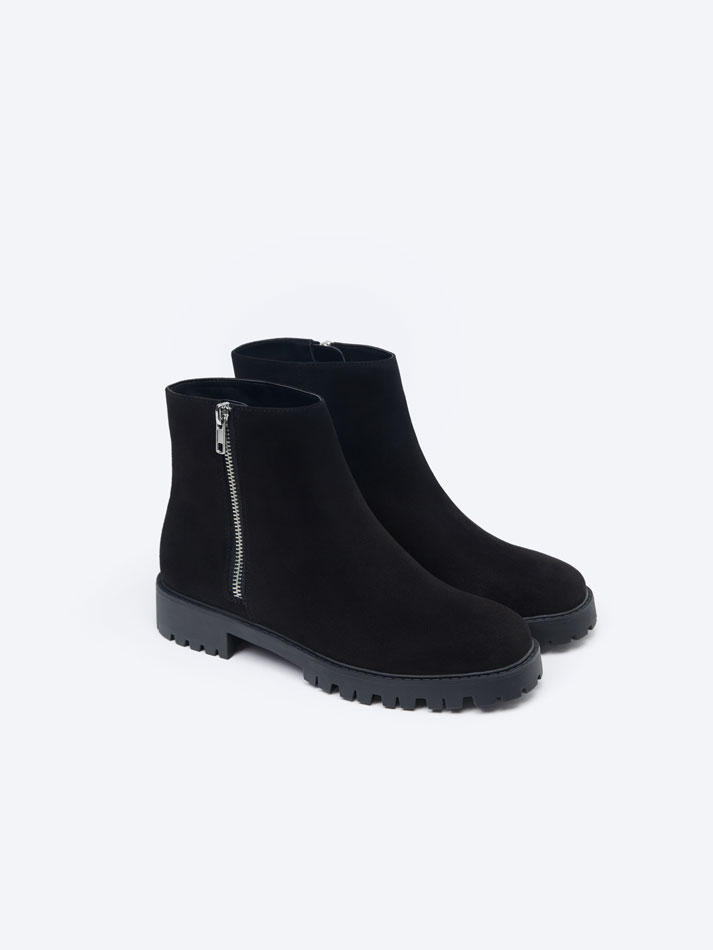 Bota conforto - Preta