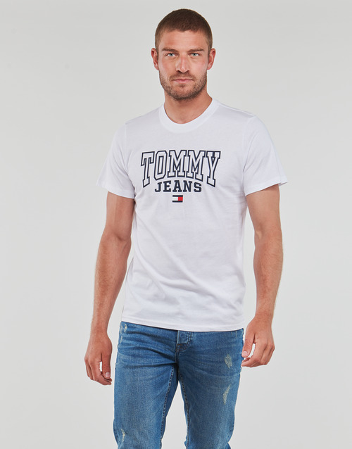 Tommy Jeans - TJM RGLR ENTRY GRAPHIC TEE - Blanc