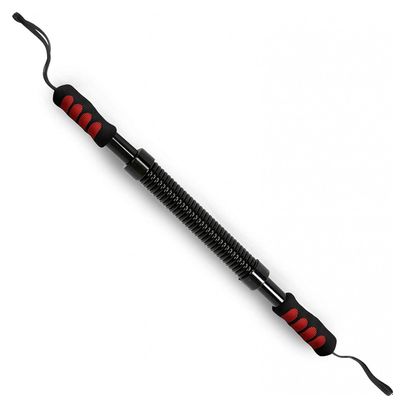 Extensible flexible barre en acier 50 kg de résistance musculation des pectoraux et épaules barre à ressort appareil bras tige avec ressort 01_0000061