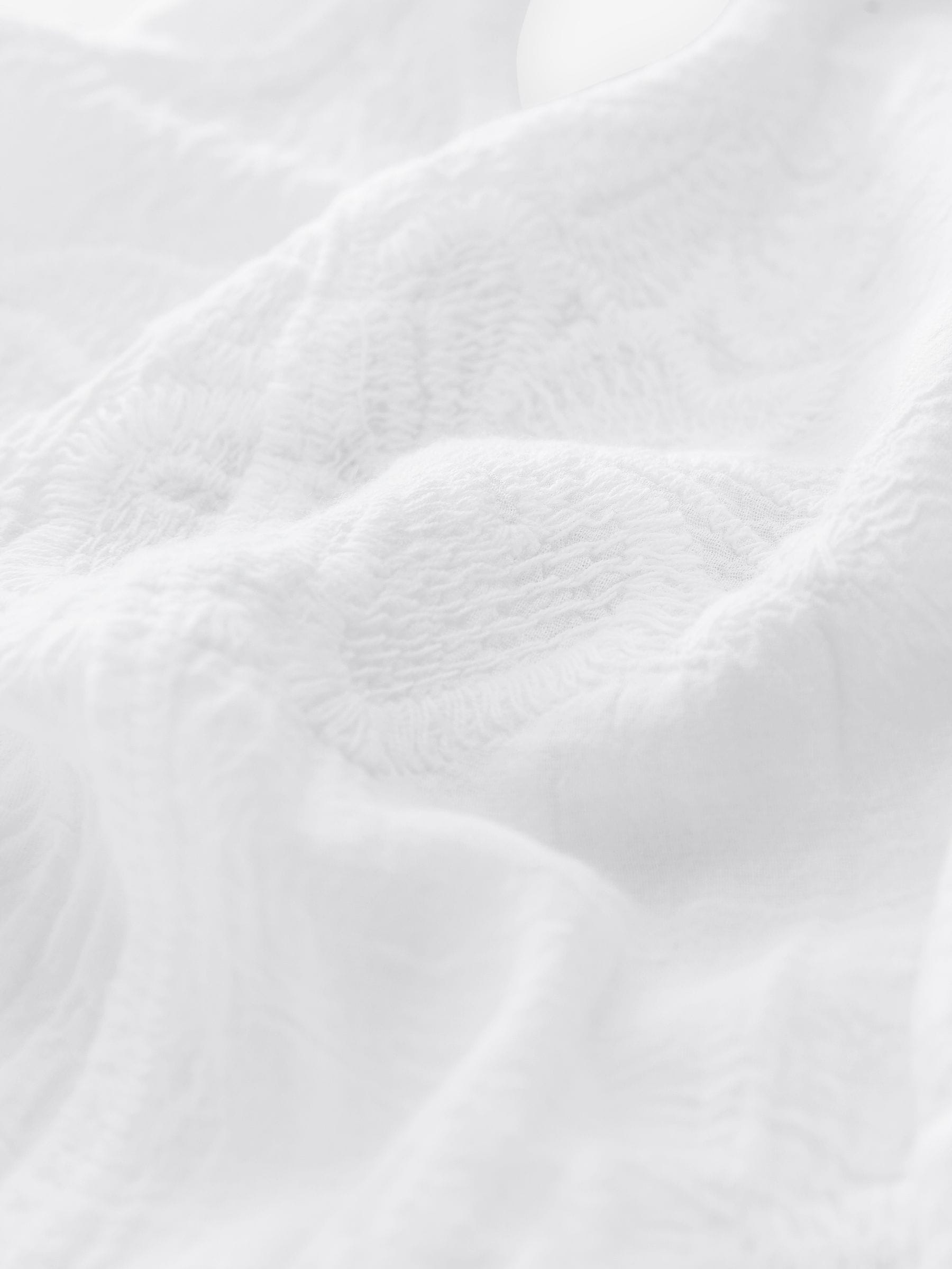 Wit - Witte gehaakte kimono