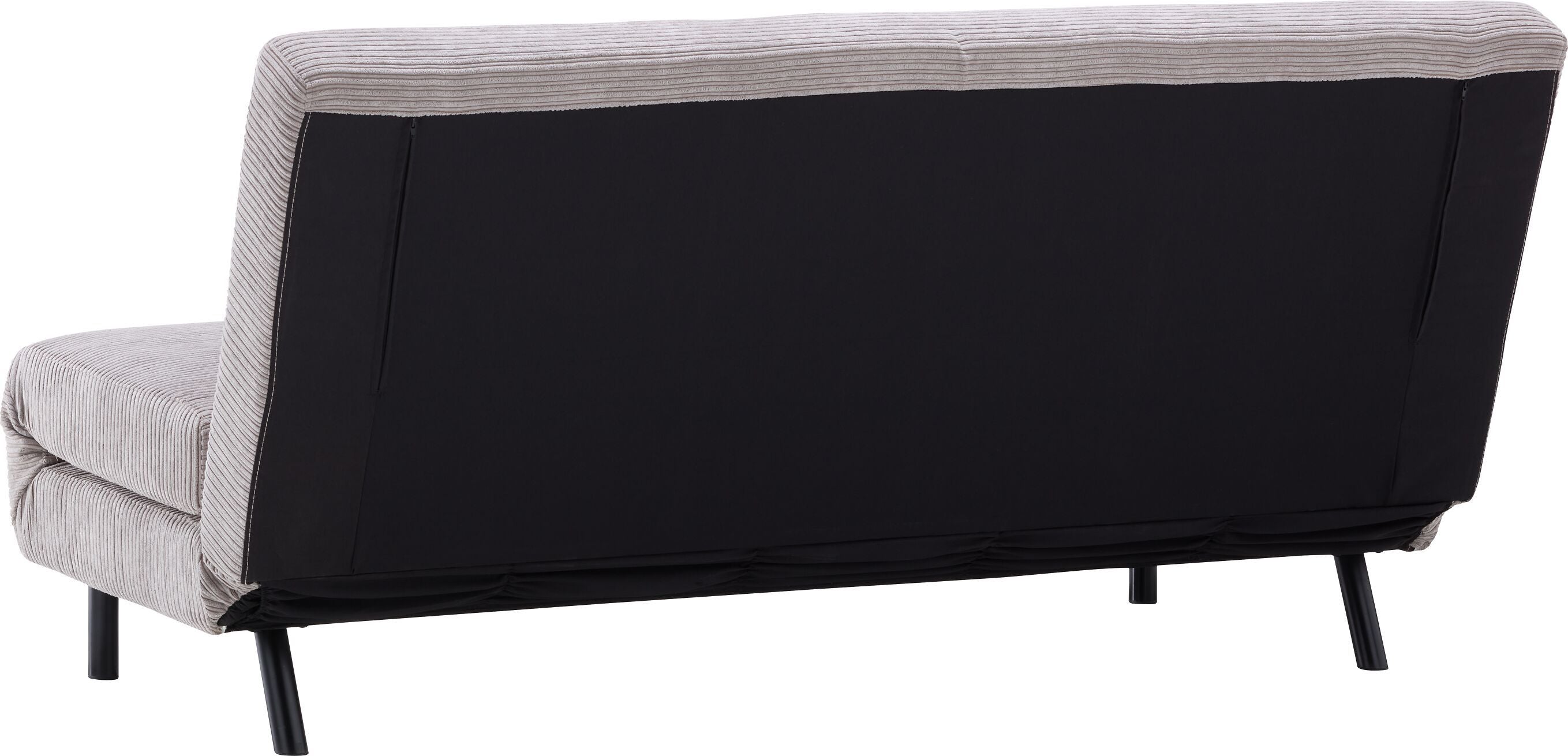 BERNADETTE Bettsofa - Hellgrau / B: 161.0 cm x T: 91.0 cm x H: 82.0 cm