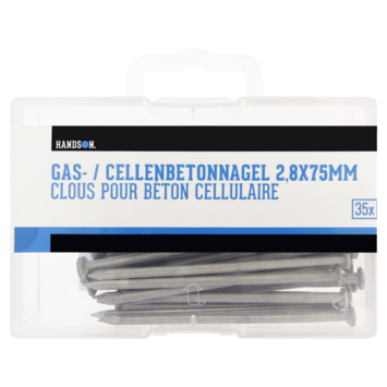Cellenbetonnagels 2,8 x 75 mm 35 stuks