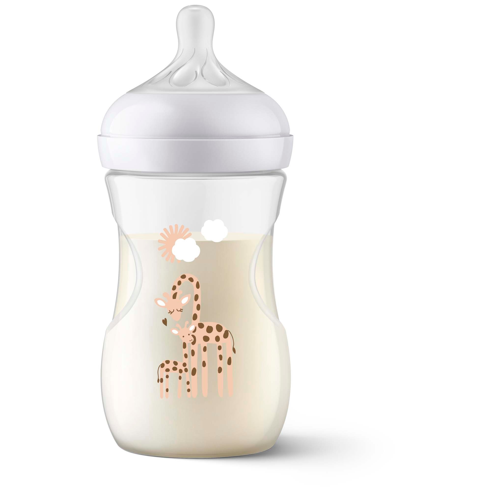 Philips Avent Natural fles 260ML geel