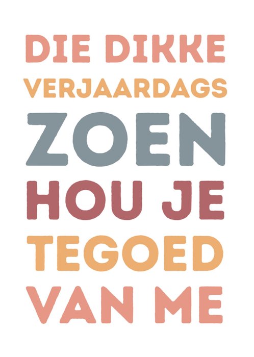 Verjaardagskaart | Greetz | Lief