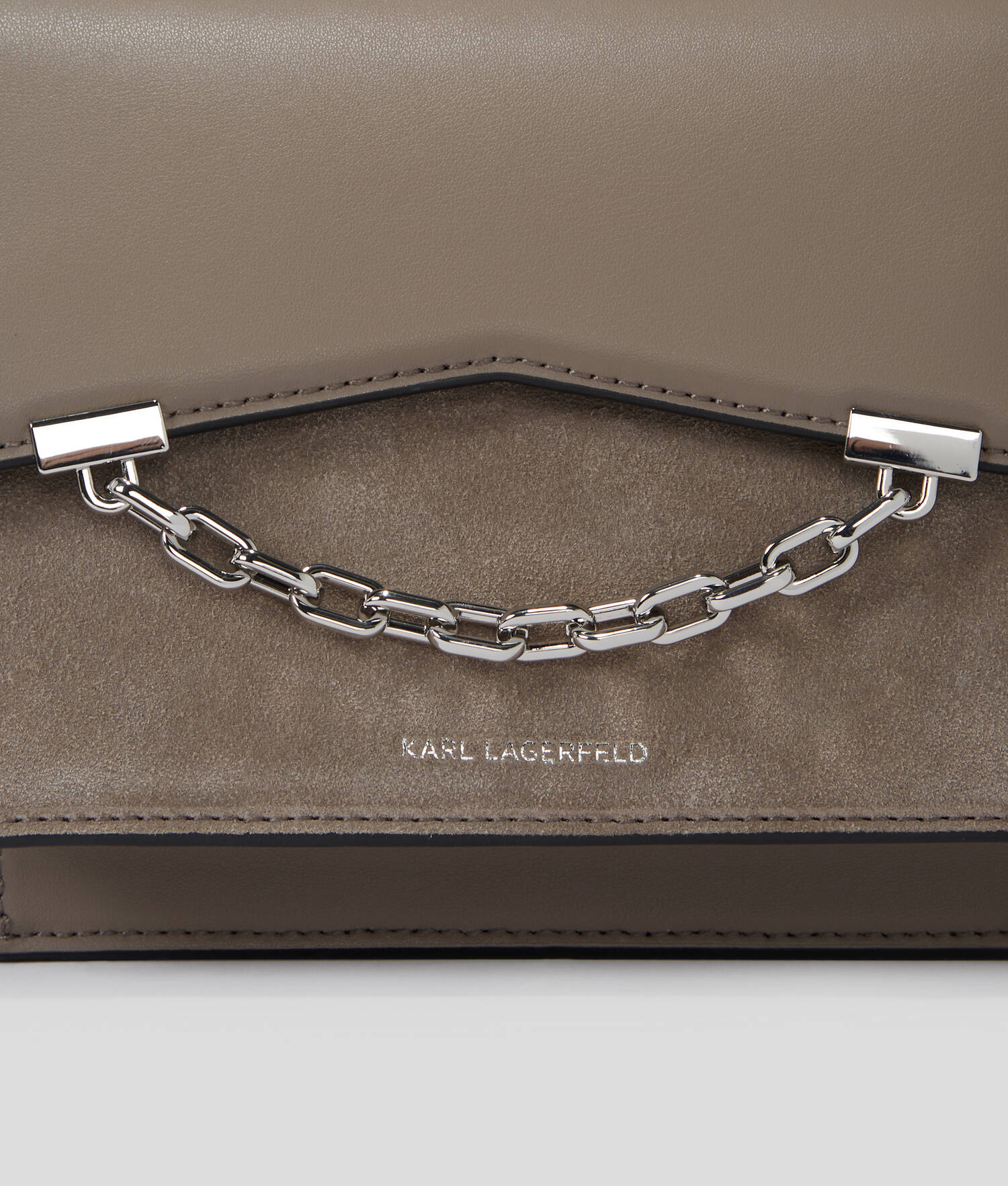 SAC PORTÉ ÉPAULE EN DAIM GRAINÉ K/SEVEN