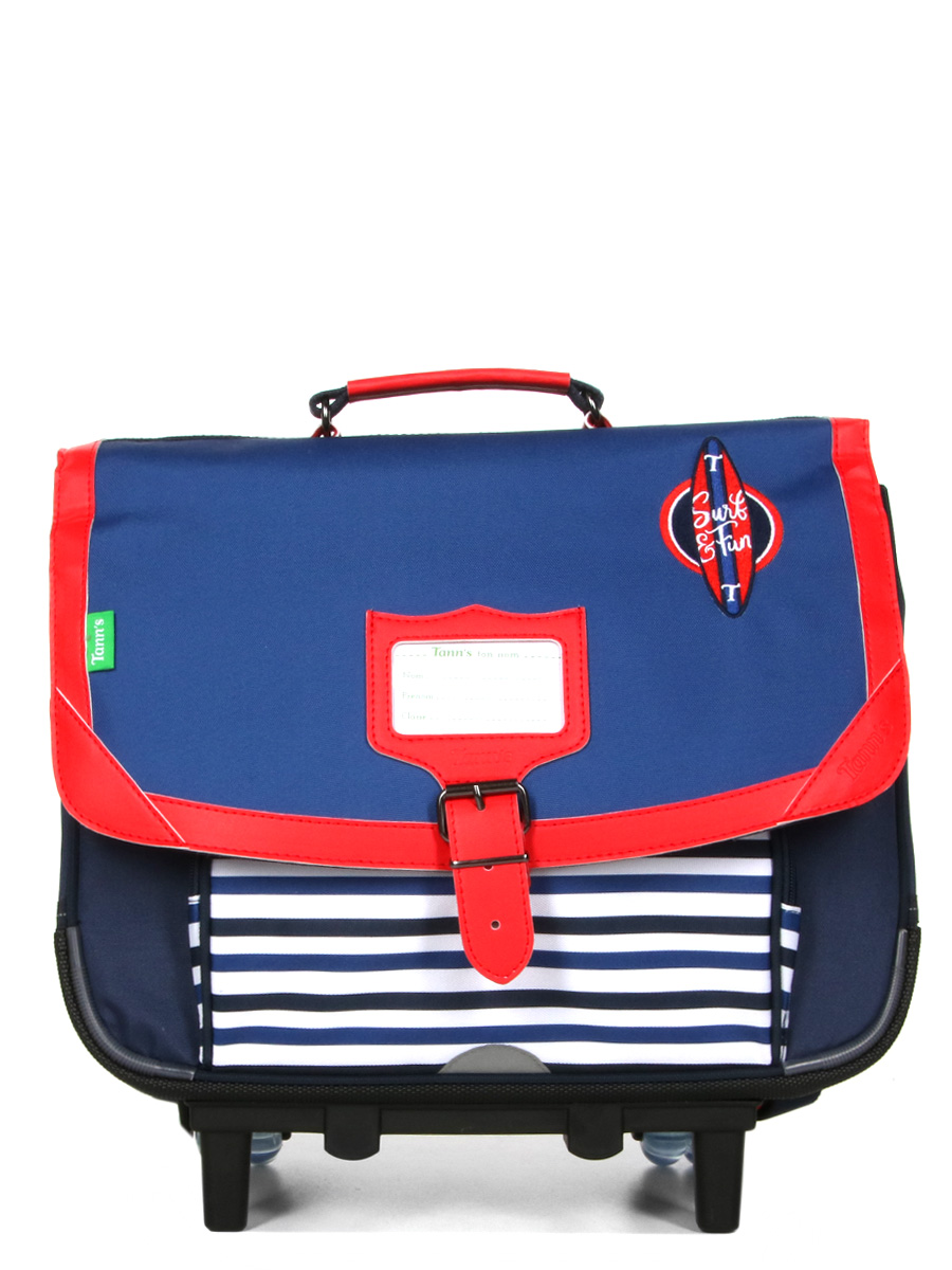 Cartable À roulettes Tann's Les Fantaisies Hugo 38 cm