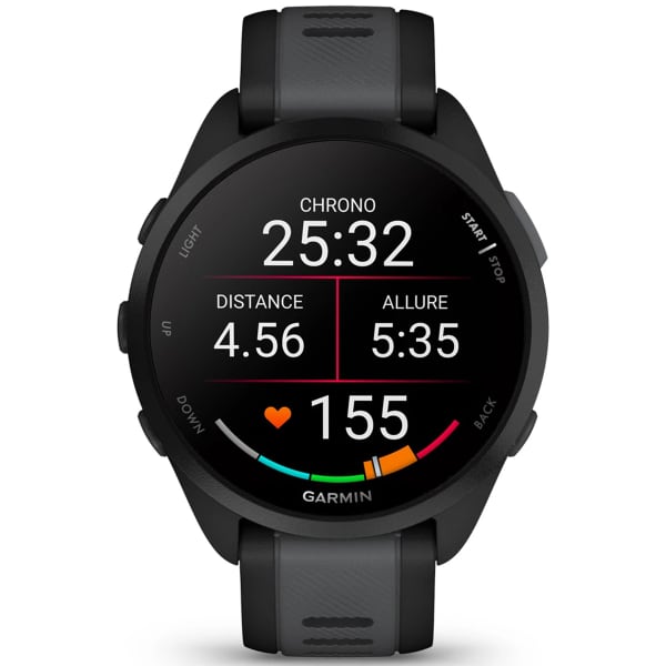 Montre cardio GPS GARMIN FORERUNNER 165 MUSIC BLACK/SLATE GREY