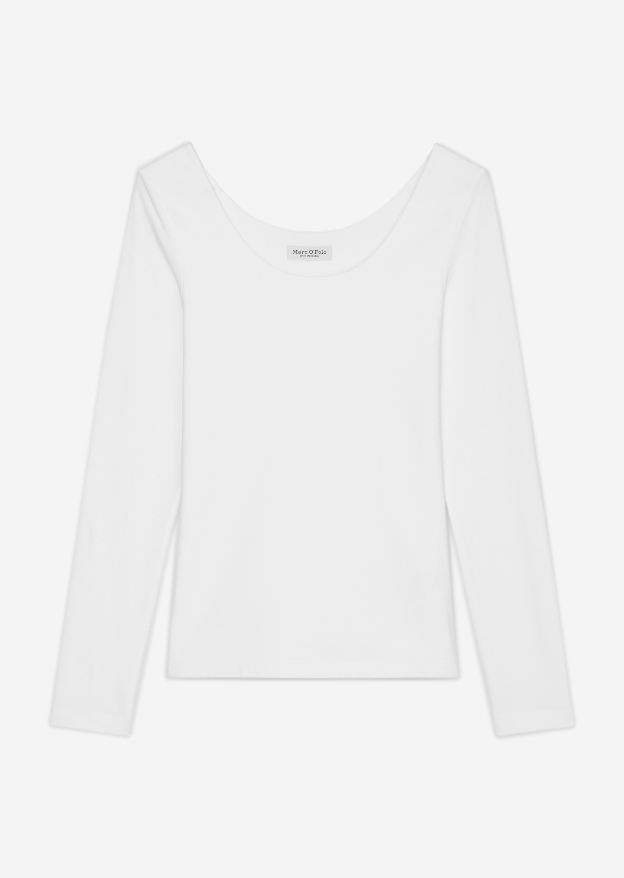 Longsleeve regularaus Stretch-Jersey