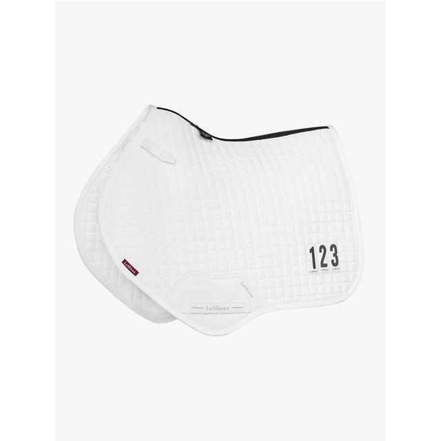 Zadeldek LeMieux Cotton Competition Close Contact Square Wit