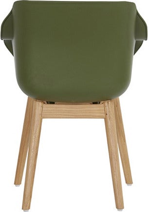 Hartman kuipstoel Sophie groen / teak