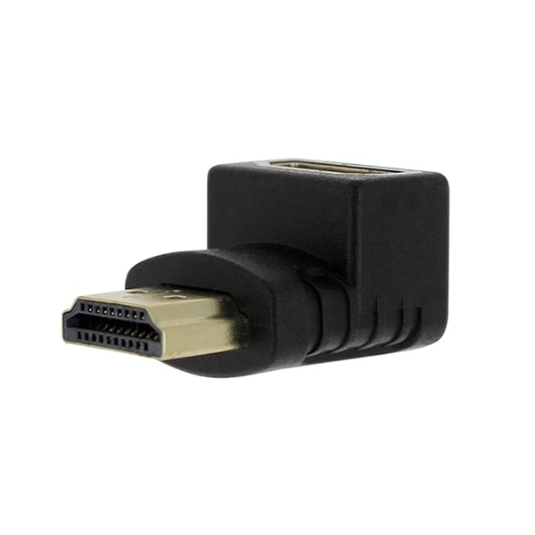 Adaptateur HDMI 90 degrés Male et Femelle