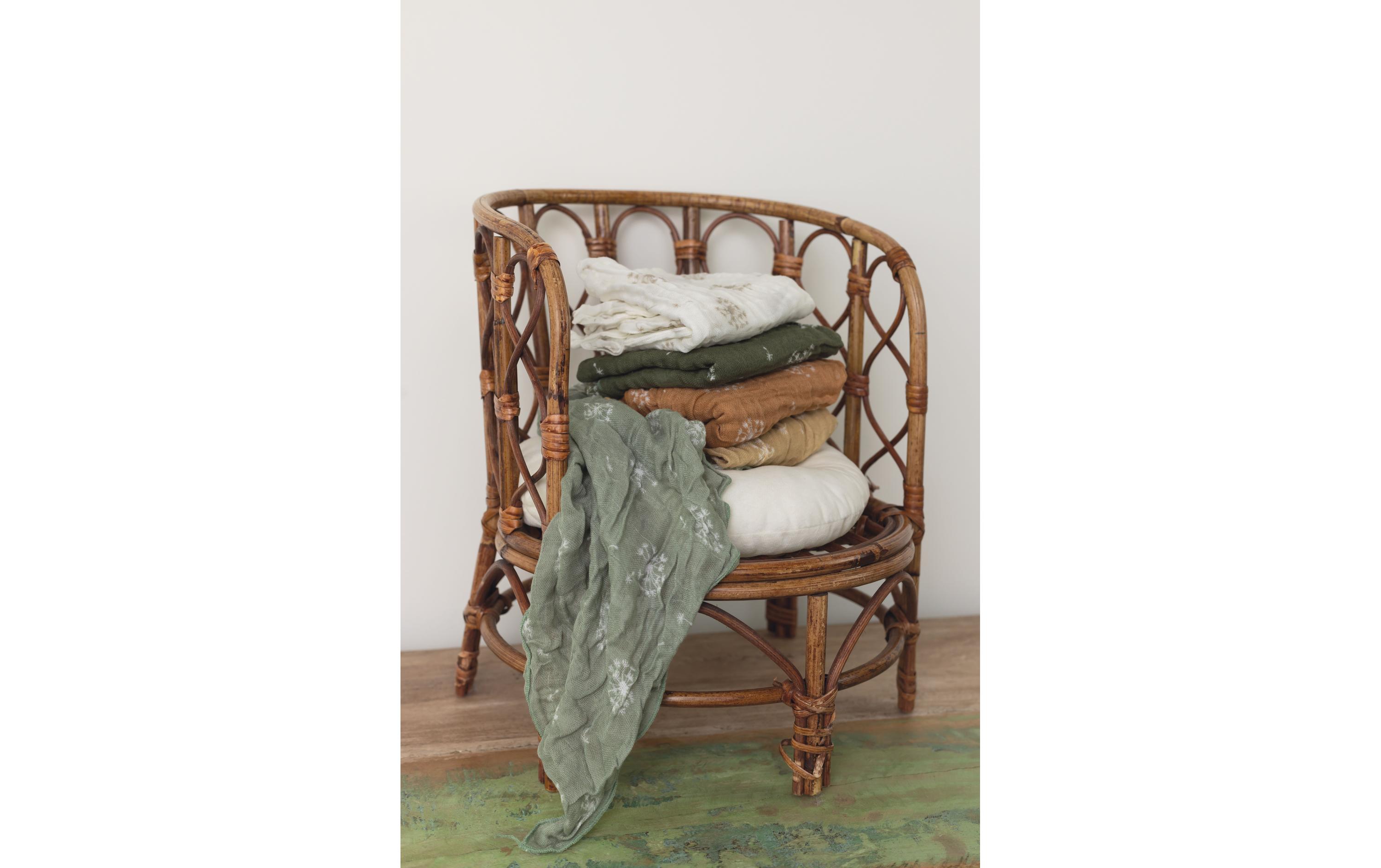 Mulltuch Moss Dandalion, 60 x 60 cmGaze für Babys
