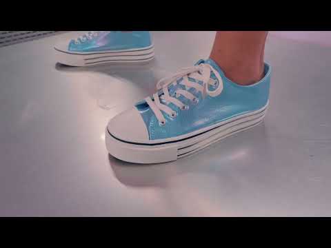 Baskets BLEU MERRY SCOTT