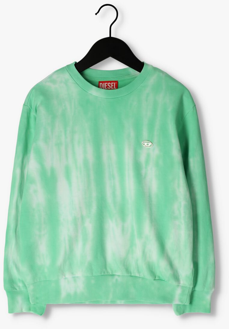 DIESEL lichtblauwe diesel sweater stammy over
