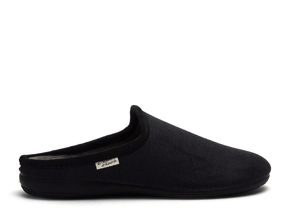 La maison de l espadrille chaussons homme 6785 4 noir