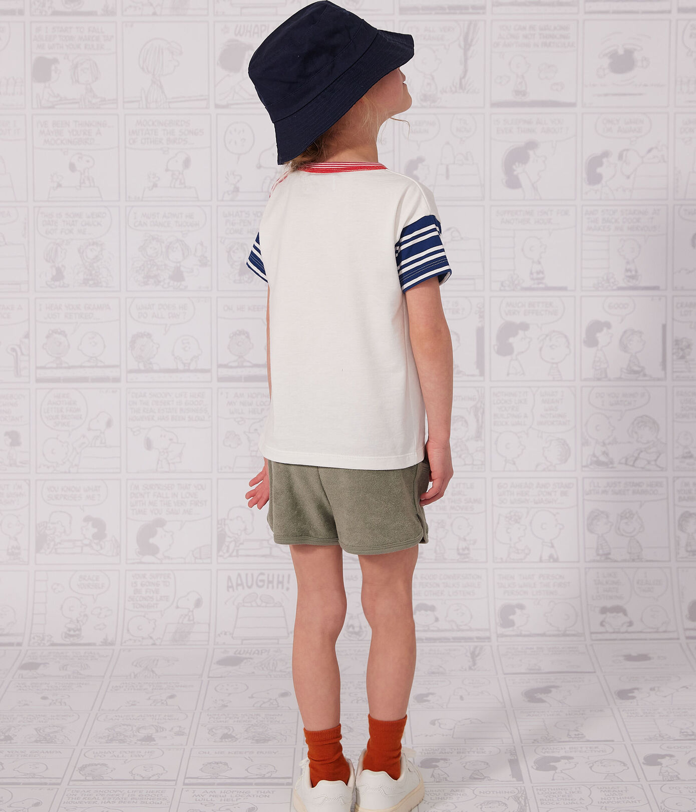 Tee-shirt manches courtes en coton enfant fille / garçon