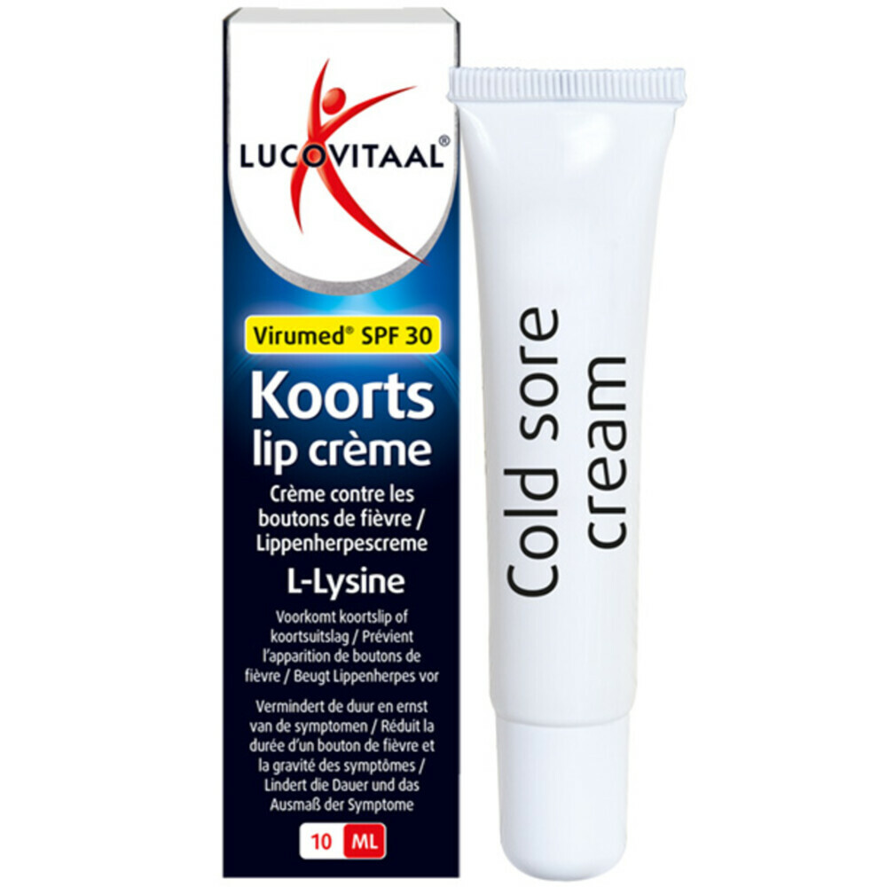 2x Lucovitaal Koortslipcreme 10 ml