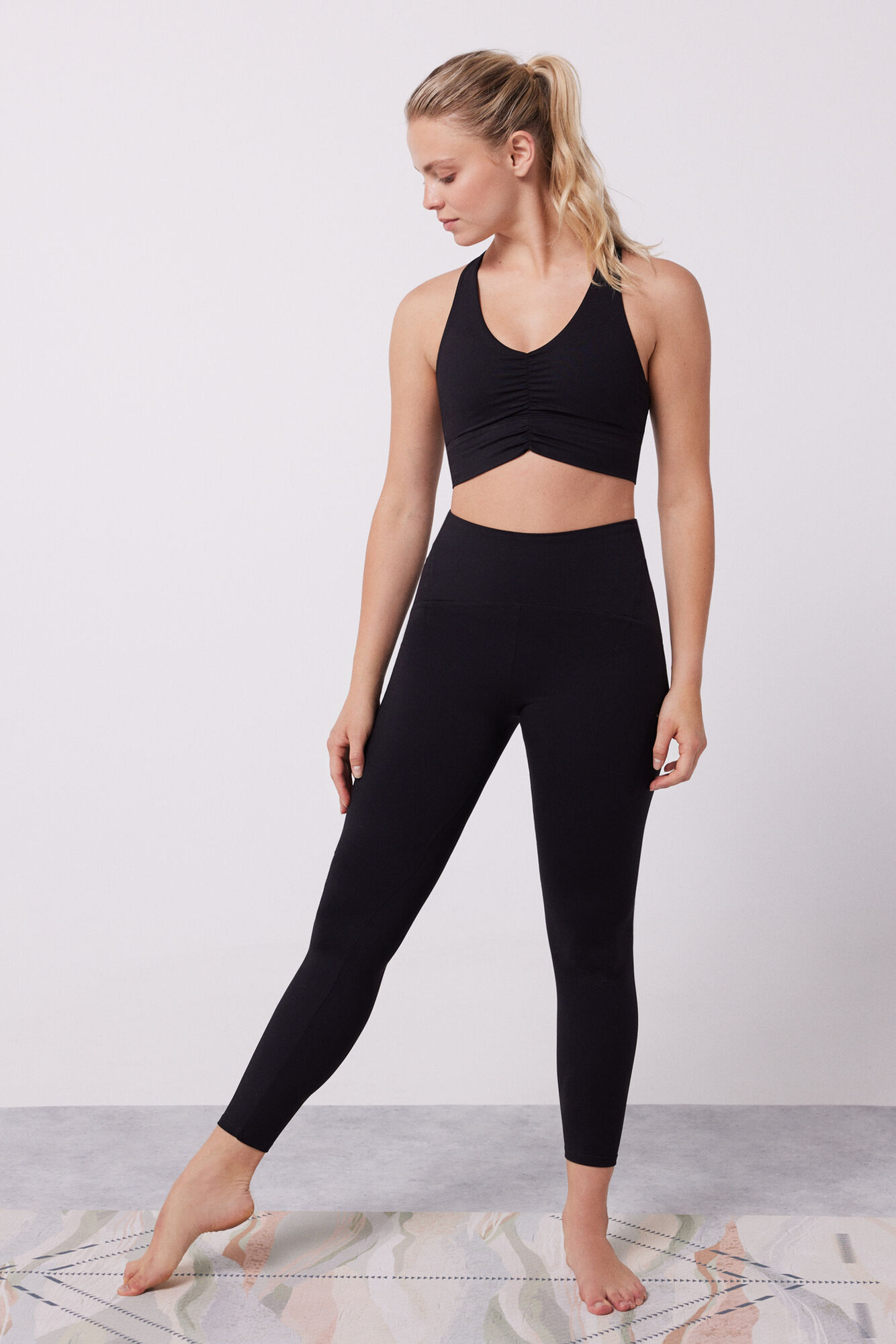 Leggings pretas Soft Move