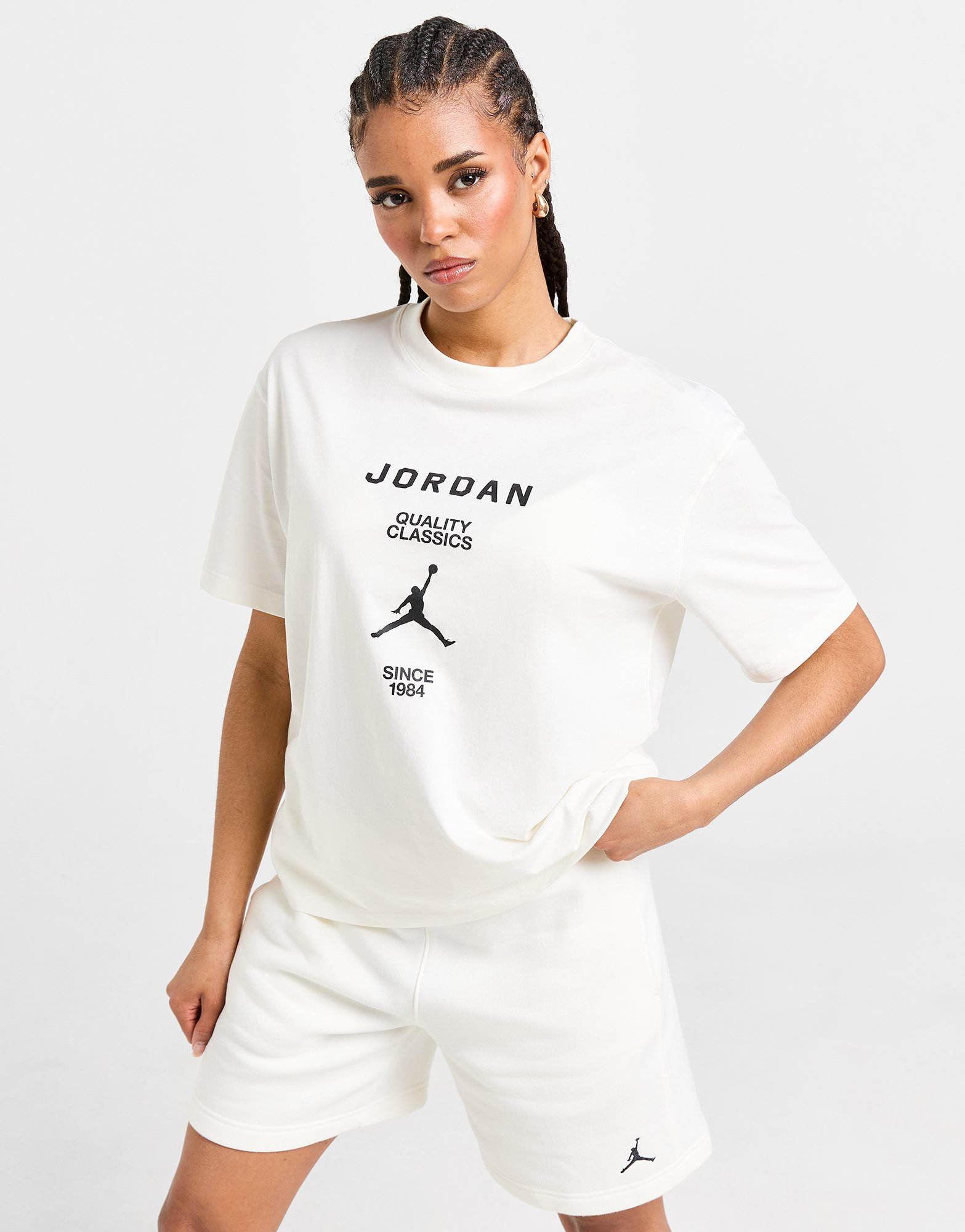 Jordan T-shirt Centre Logo Femme