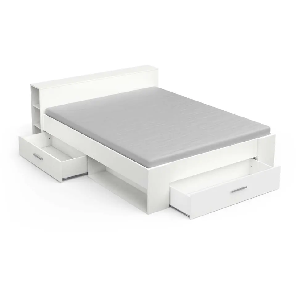 Bed Polly 160 x 200 cm-mat wit