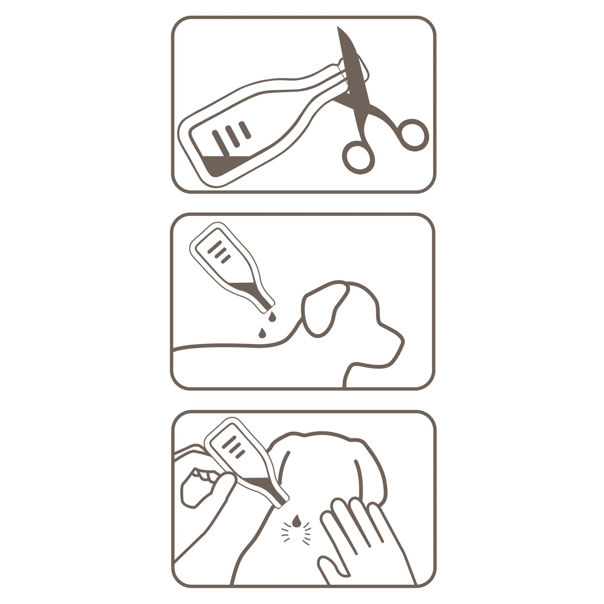 Beaphar Fiprotec Pipet - Anti Vlooien en teken - Hond - 4 Stuks - S