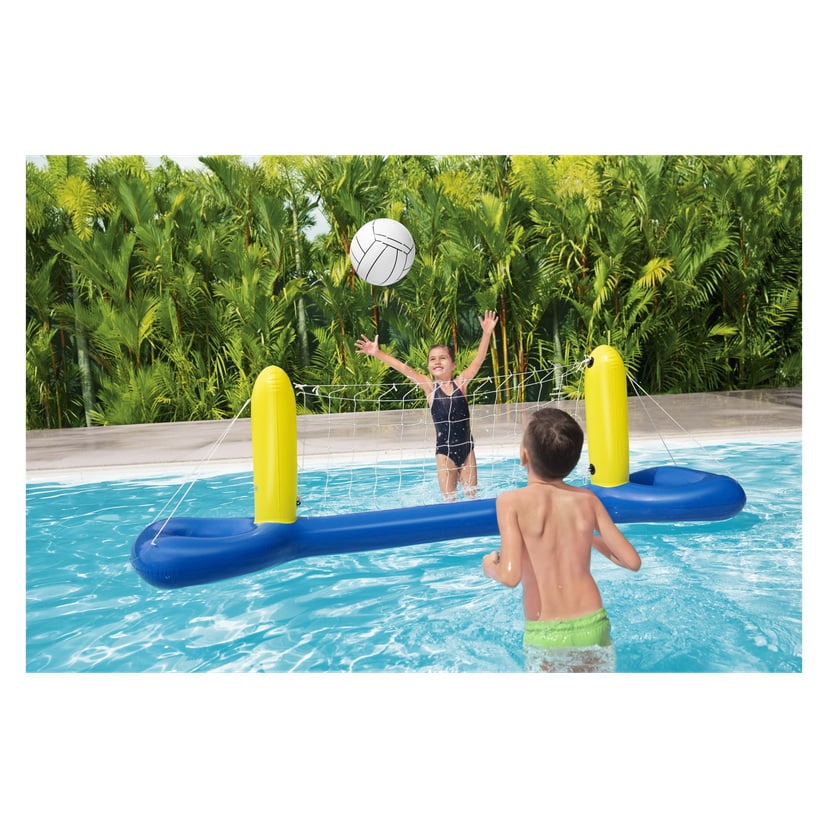 Volleyballsett for basseng 2,52 m x 64 cm