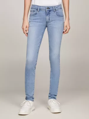 Calça jeans skinny de cintura baixa Sophie