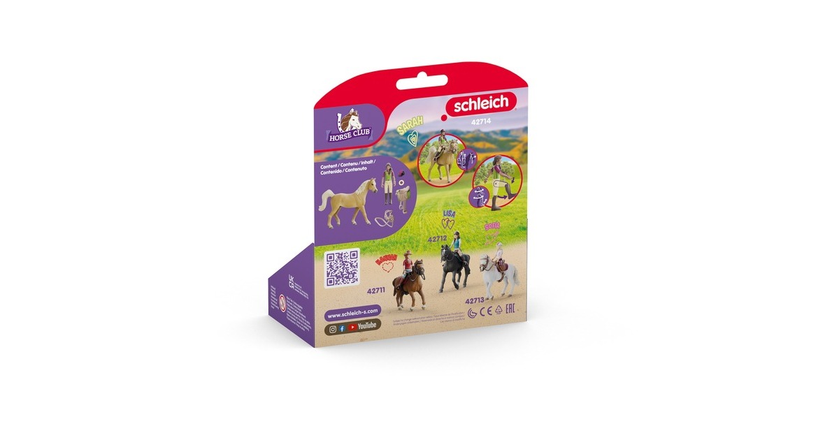 SchleichHorse Club - Sarah en Mystery speelfiguur  (42714)