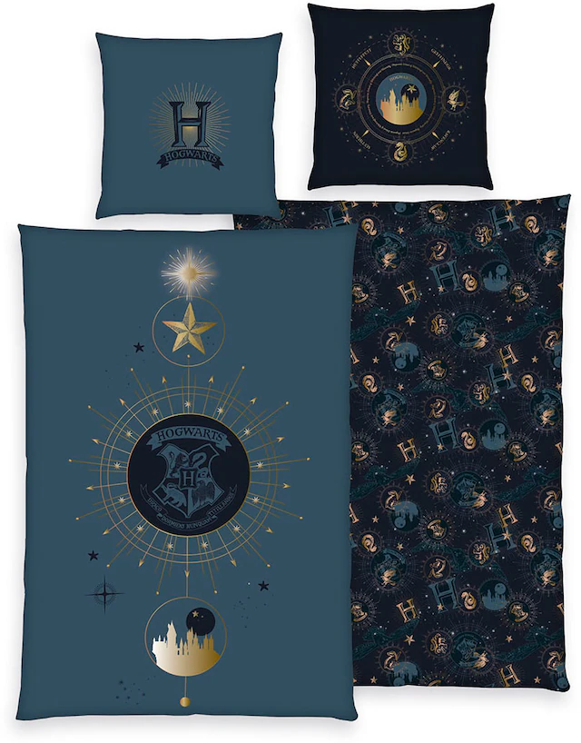 Harry Potter Jugendbettwäsche »Harry Potter« 2 Stk. tlg. mit tollem Motiv