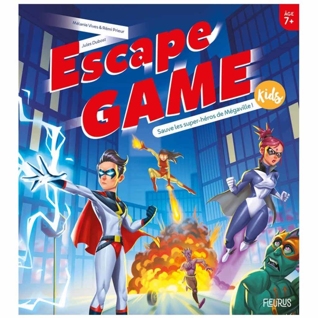 Escape Game Kids - Sauve les Super-Héros de Mégaville !