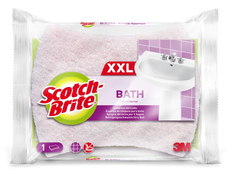 Scotch-Brite Schwamm XXL Bad, 1 Stück Universal Schwamm