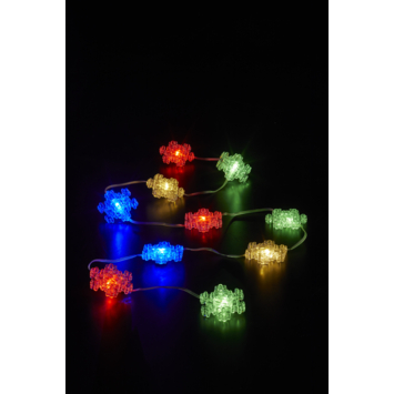 LED verlichting multi color sterretjes - 50 lampjes