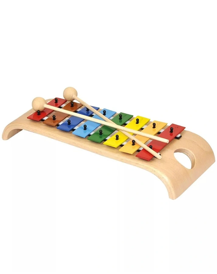 Metallophon DAS WUNDERSCHÖNE GLOCKENSPIEL in bunt