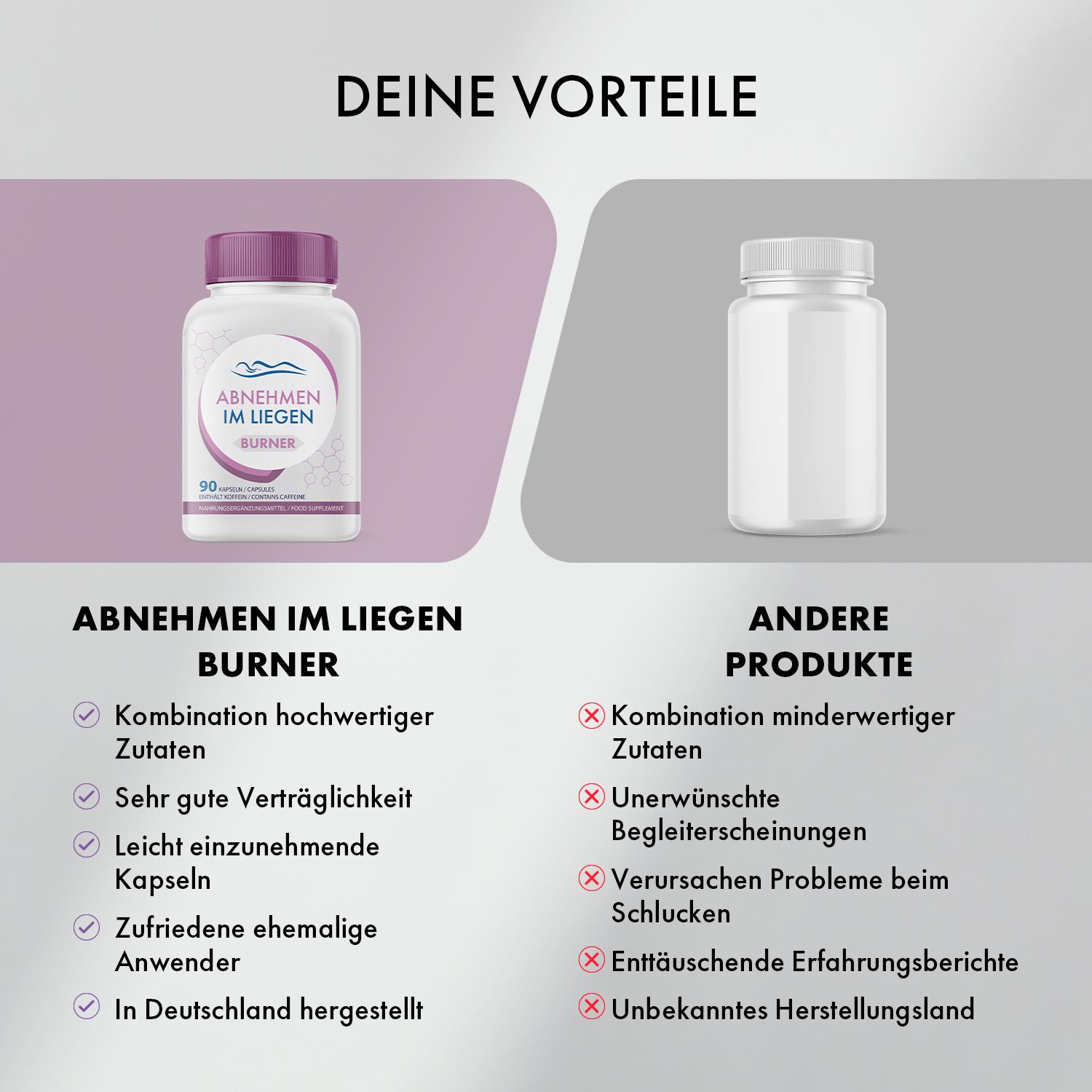 Abnehmen im Liegen Burner